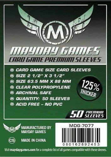 Bundle of Mayday Games Premium Sleeves for Brass (2xMDG7077)